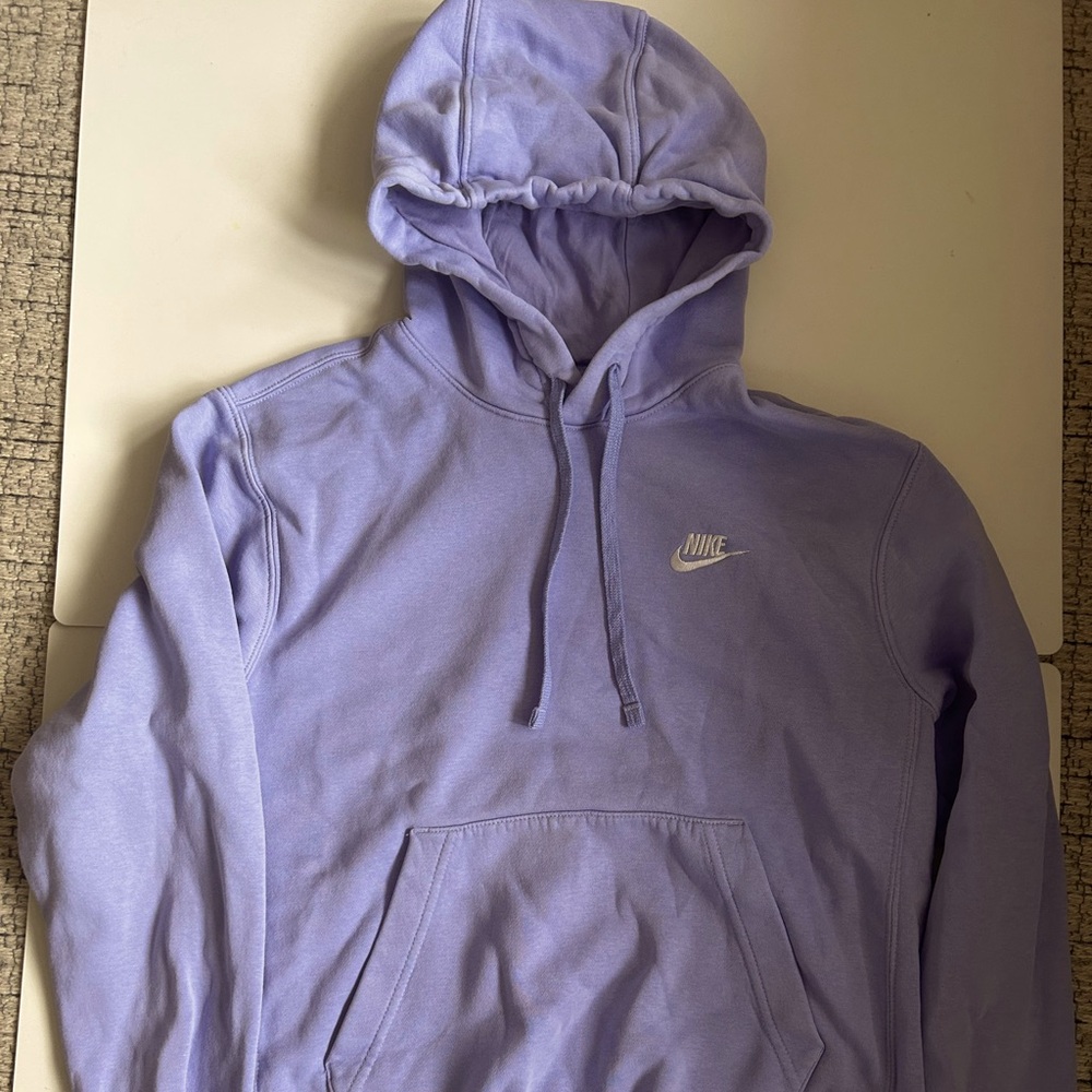 Nike Pullover Hoodie, Light Purple, Men XS
